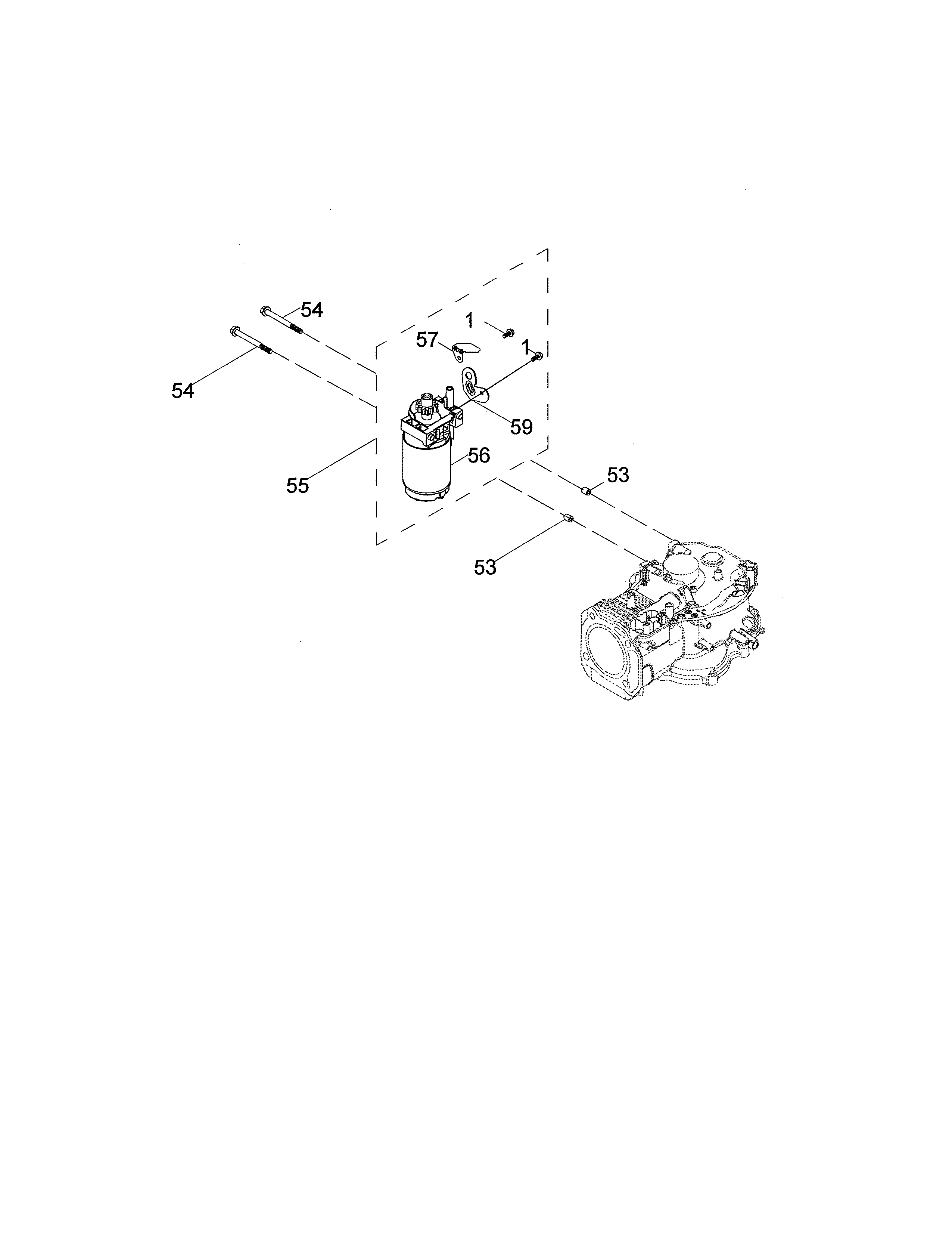 Craftsman 247299000 880-010499 engine starter diagram