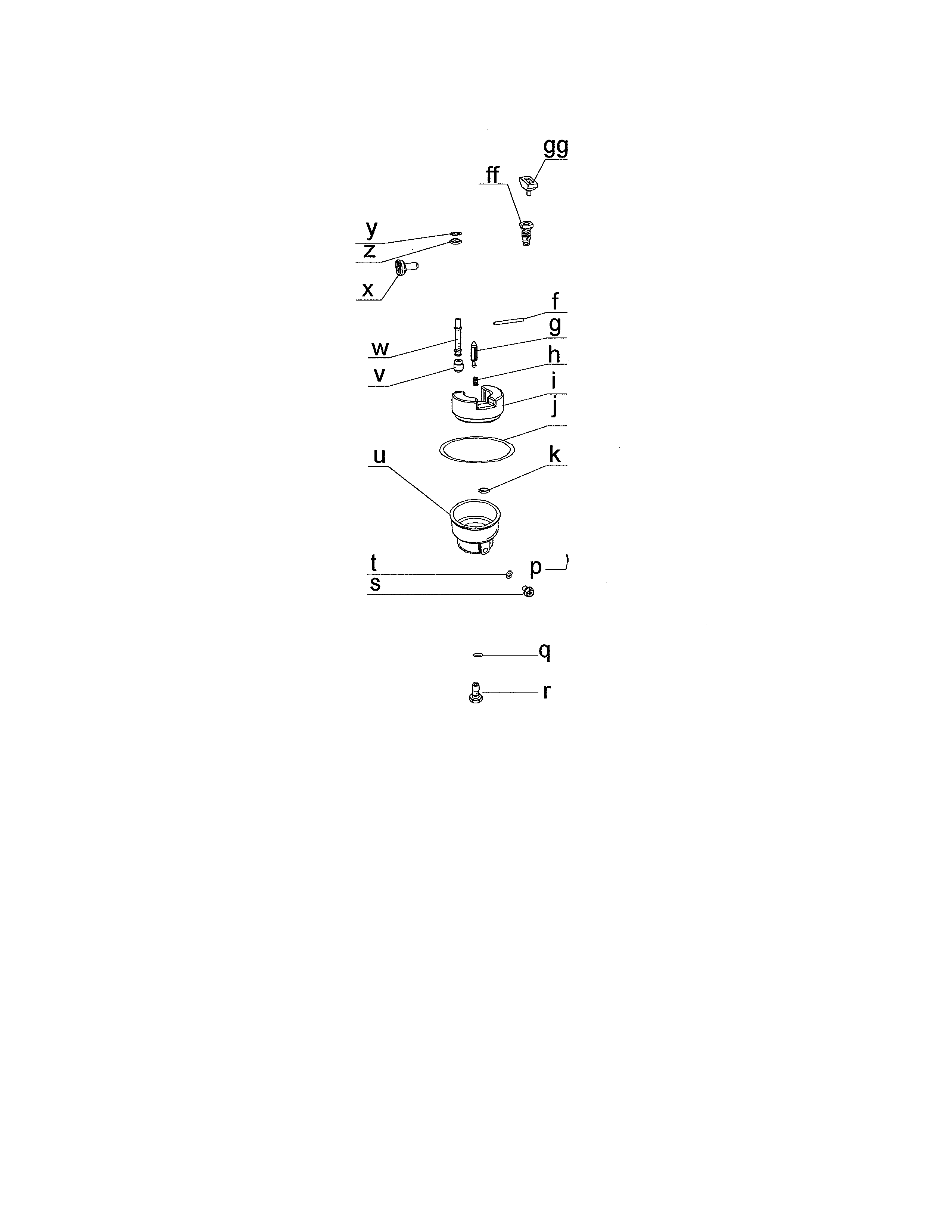 Craftsman 247299000 751-15752 carb rebuild kit diagram