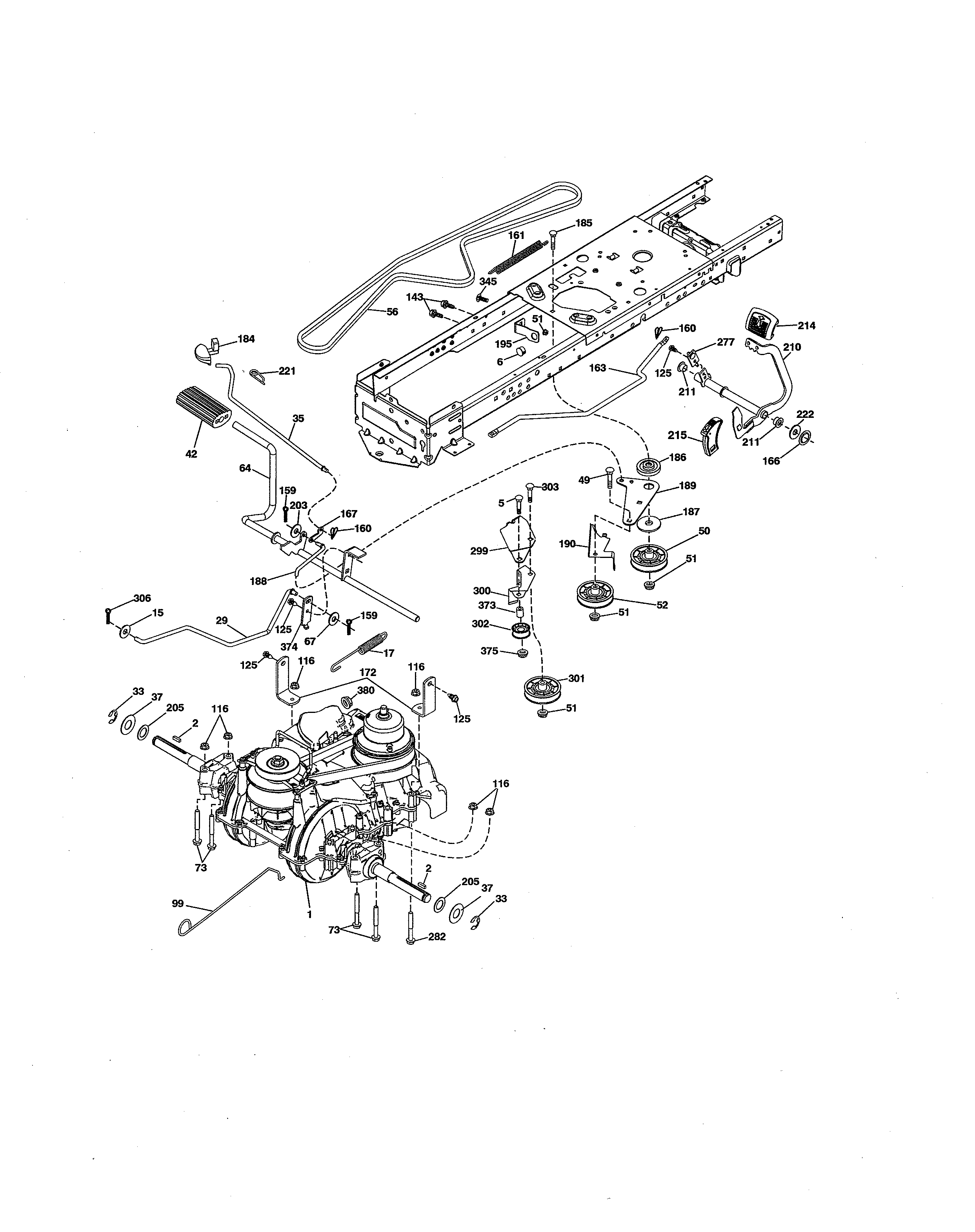 Craftsman 917255840 ground drive diagram