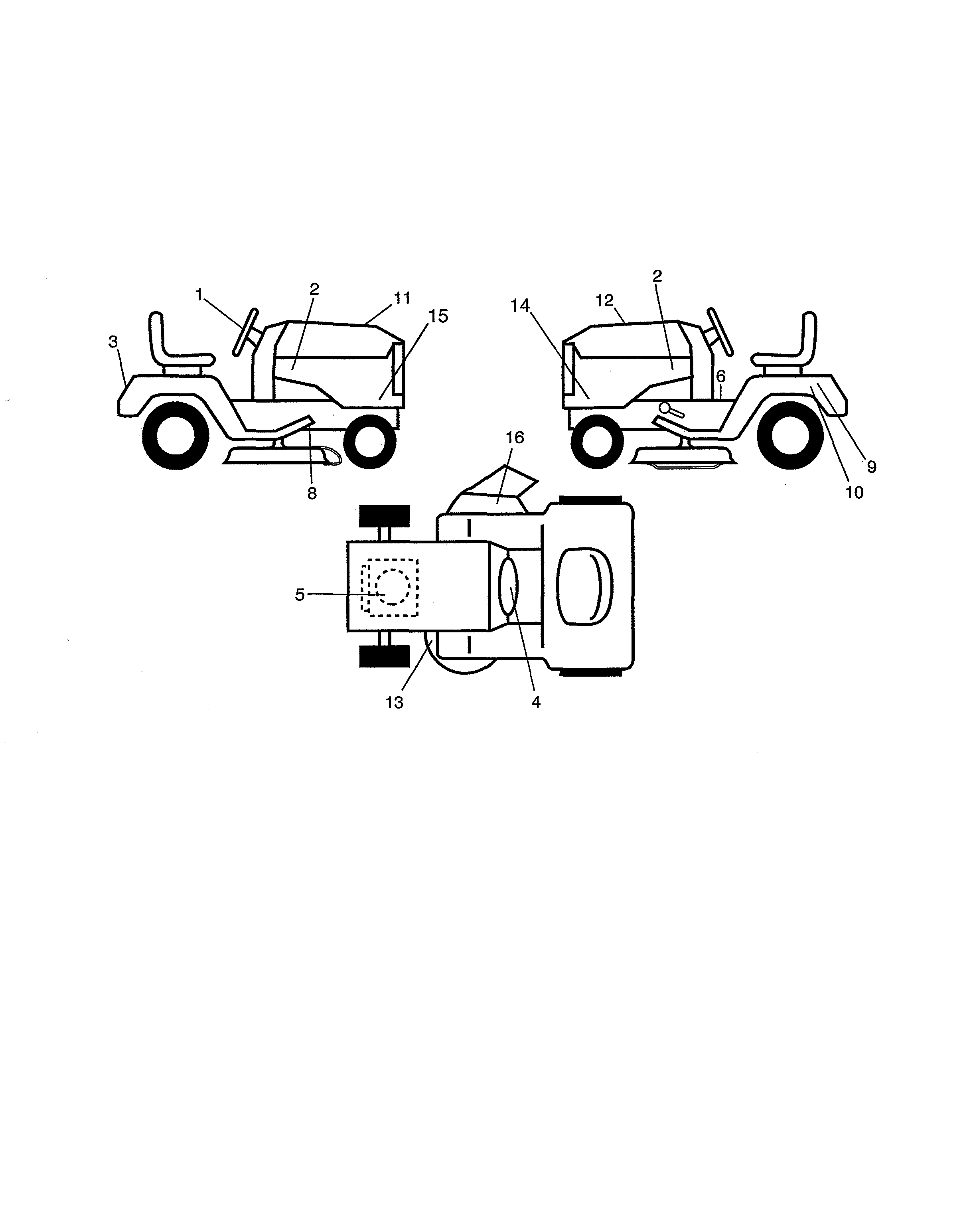 Craftsman 917255840 decals diagram