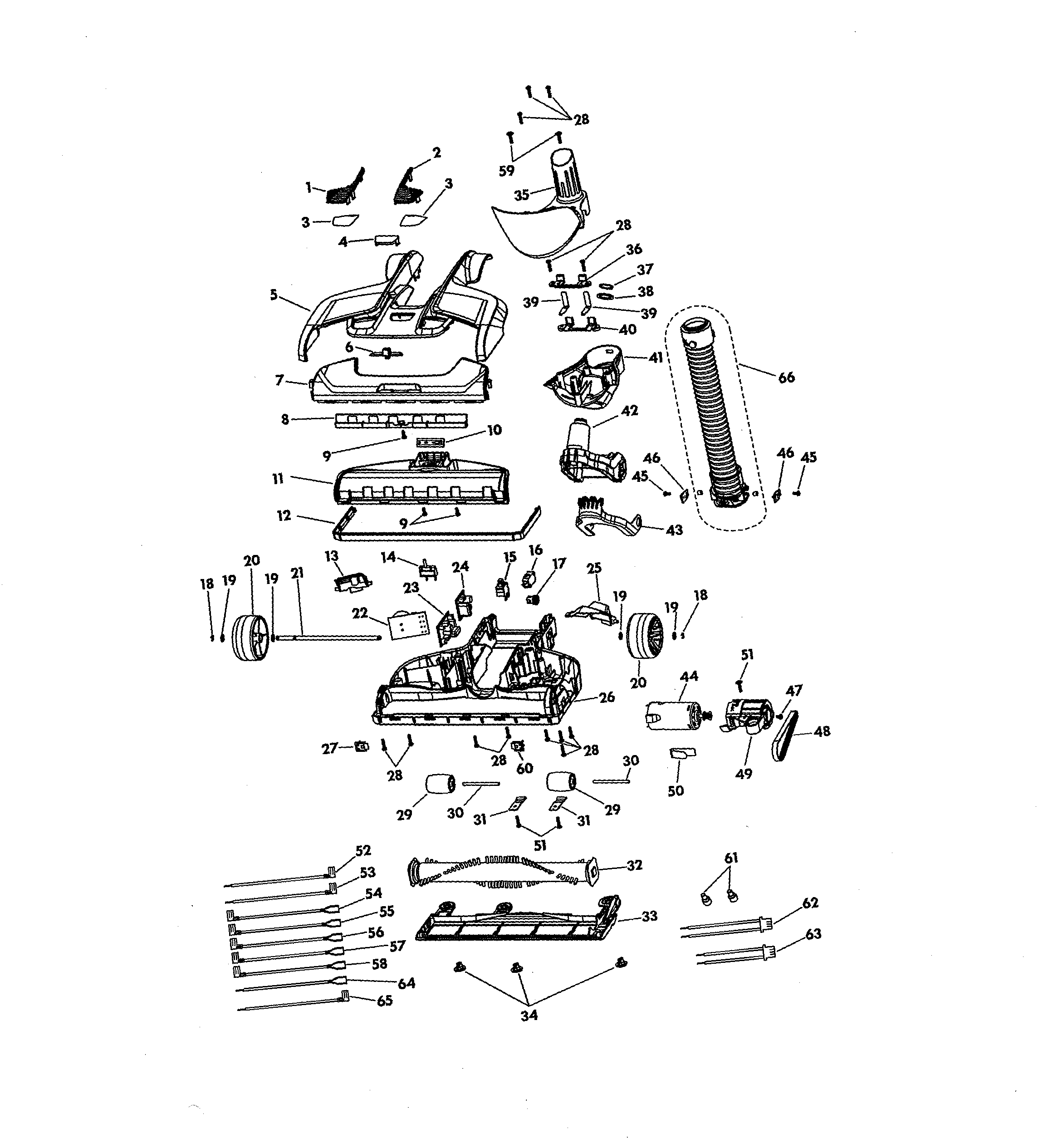 Kenmore Elite 11610335510 nozzle diagram