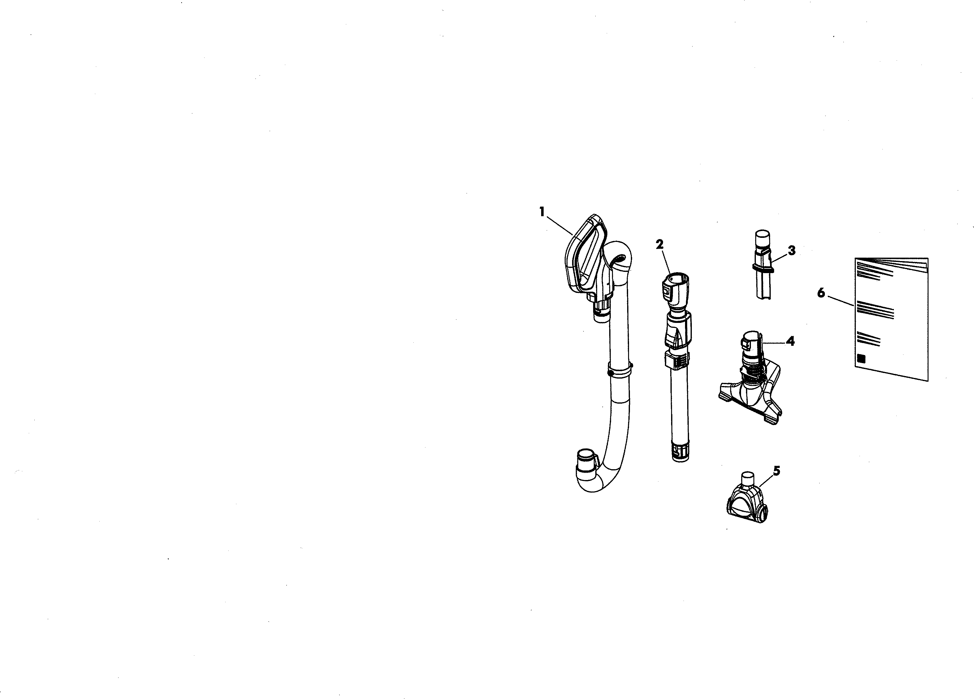 Kenmore Elite 11610335510 attachments & literature diagram