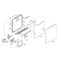Bosch SHS863WD6N/01 door/dispenser diagram