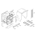 Bosch SHV863WD3N/01 tub/trim diagram