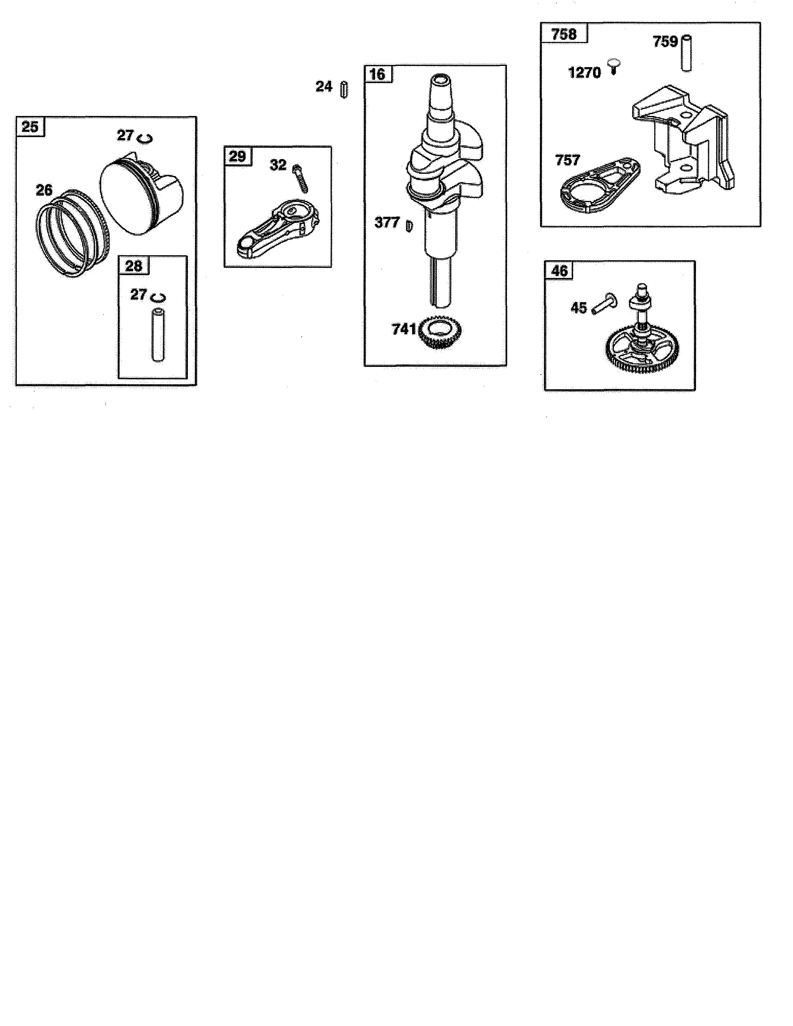 MTD 13AL79XT299 crankshaft diagram