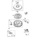 Craftsman 247255860 flywheel/ignition/starter diagram