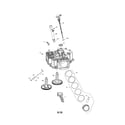 Kohler KT745-3016 crankcase diagram