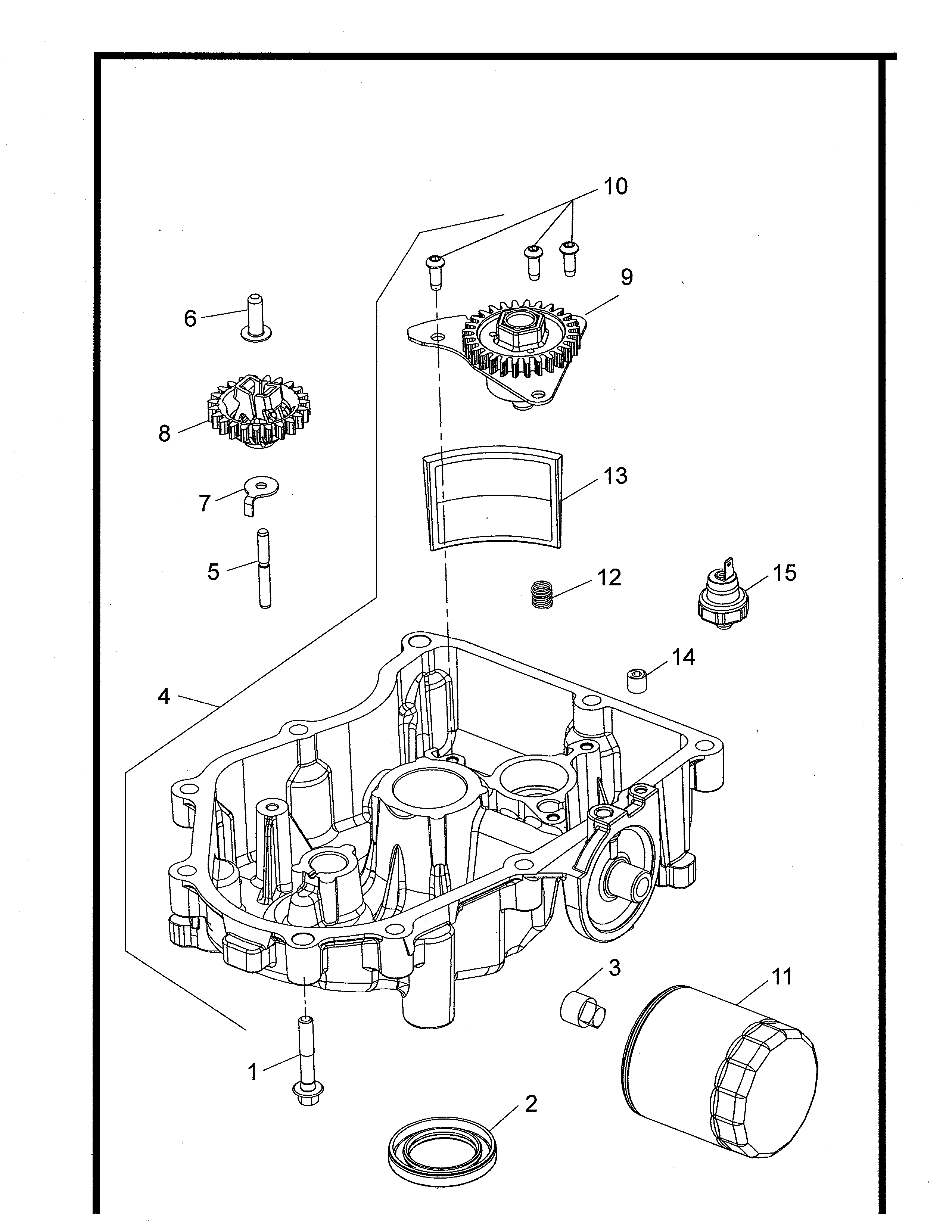 Craftsman 96042022000 lubrication diagram