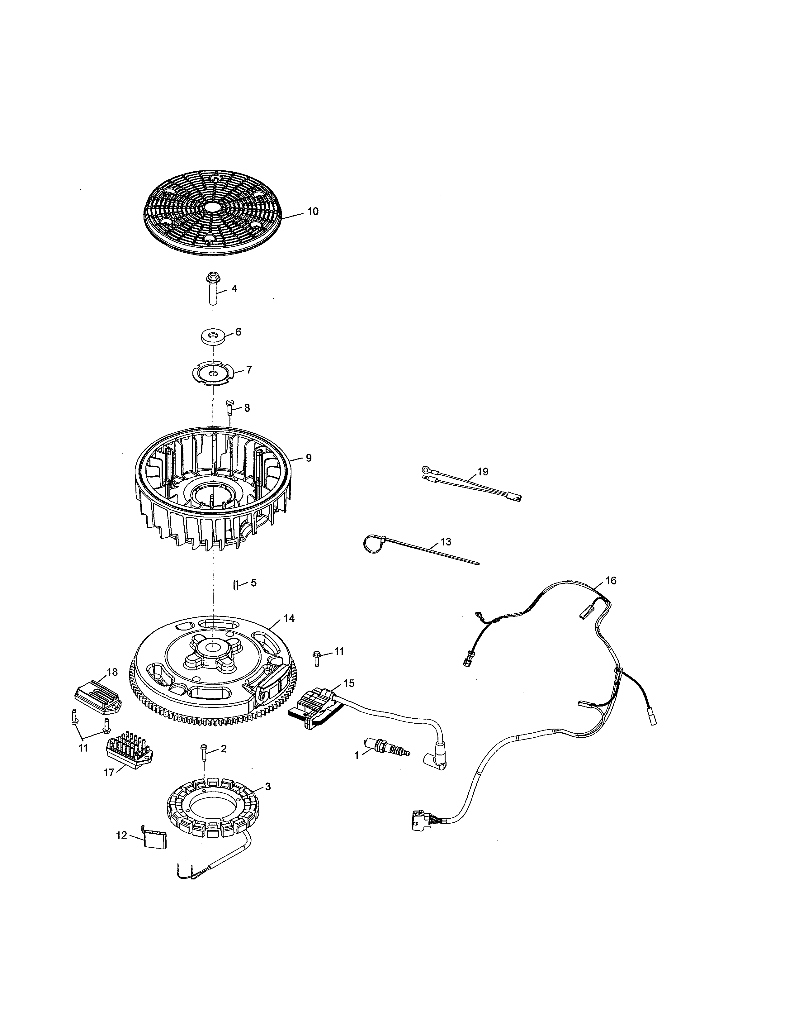 Craftsman 96042022000 ignition diagram