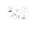 Samsung DW80N3030US/AA-00 case assembly diagram