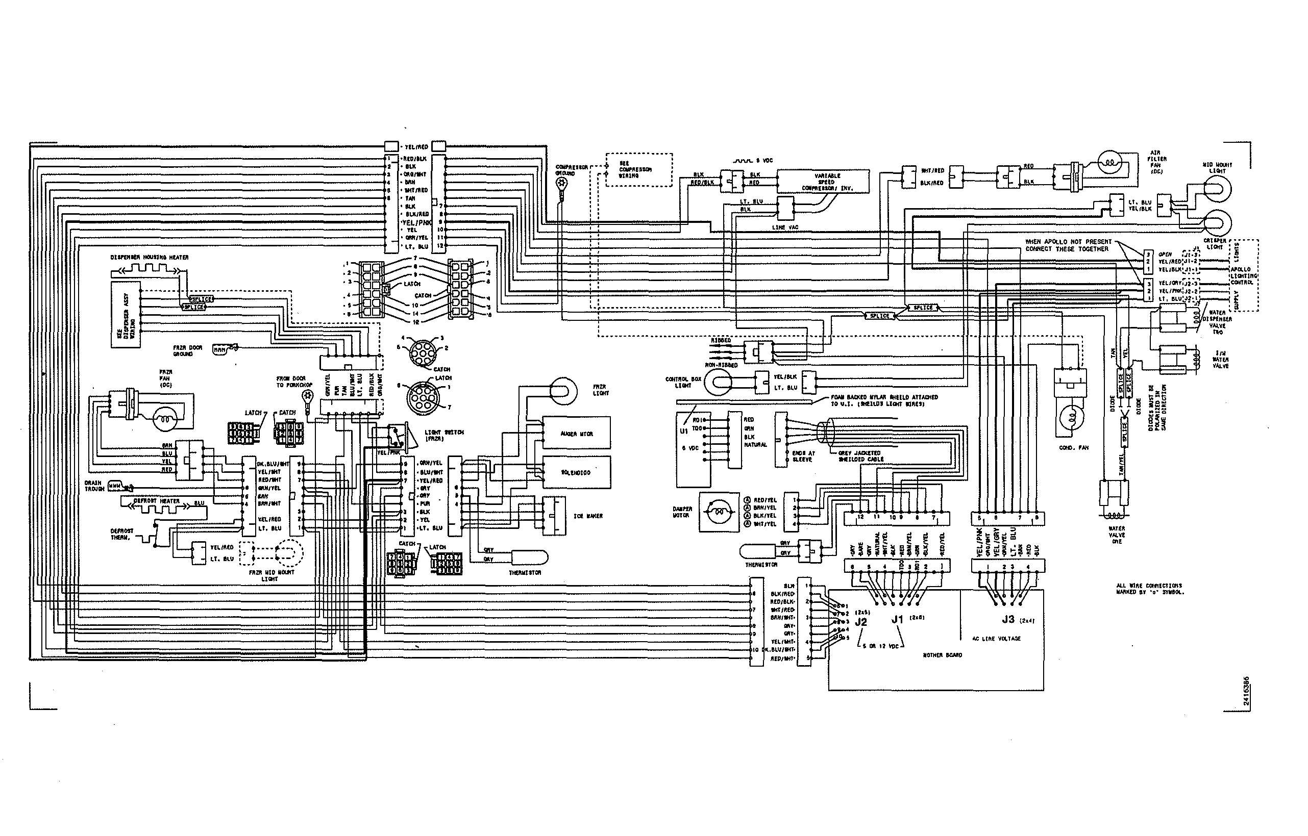 Frigidaire PHSC39EESS5 wiring diagram diagram