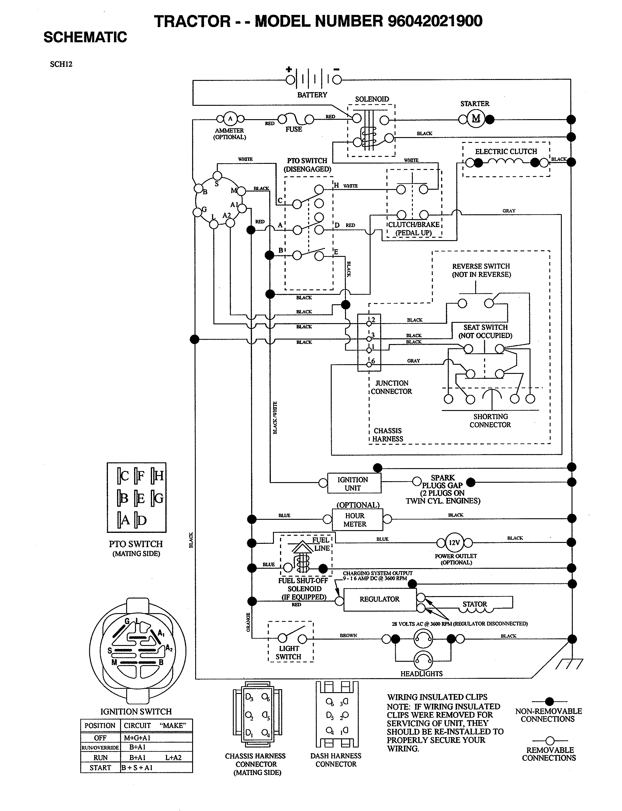 Craftsman 960420219 schematic diagram diagram