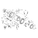 Bosch WFMC2201UC/15 tub/drive motor diagram