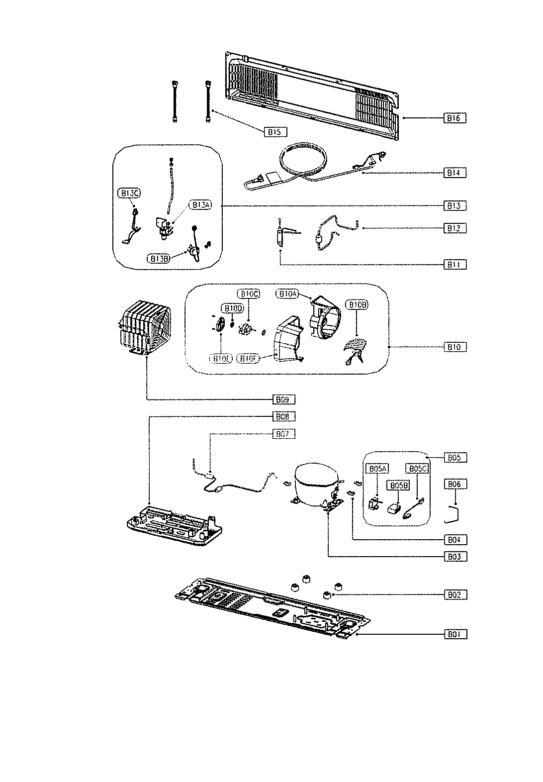 Kenmore 11173027711 machine room diagram