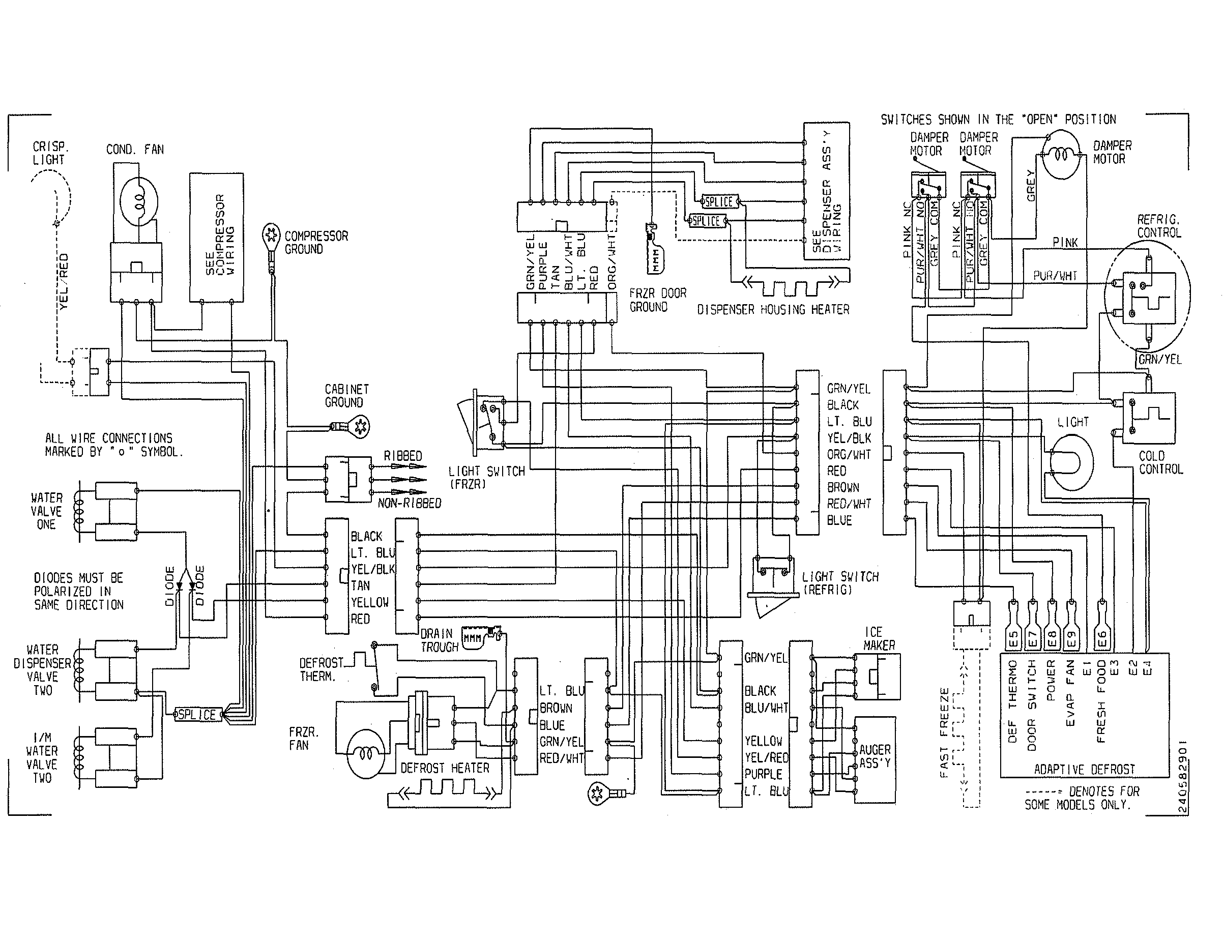 Kenmore 25353679302 wiring diagram diagram