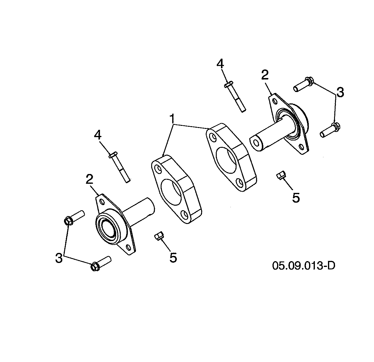 Husqvarna ST224-96193009603 auger ball bearing diagram