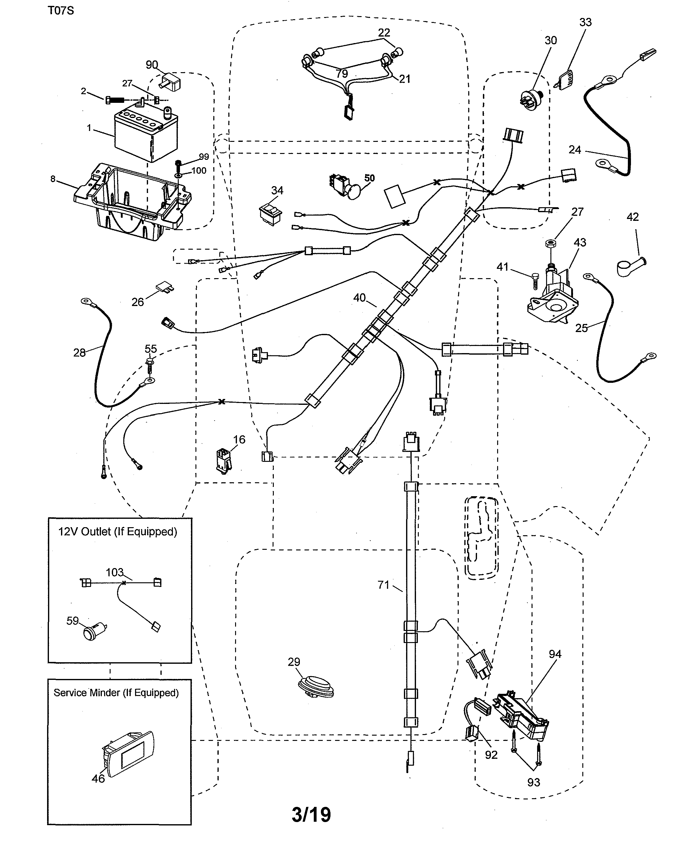 Husqvarna 96043026000 electrical diagram