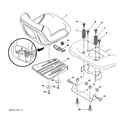 Husqvarna 96043026000 seat assembly diagram