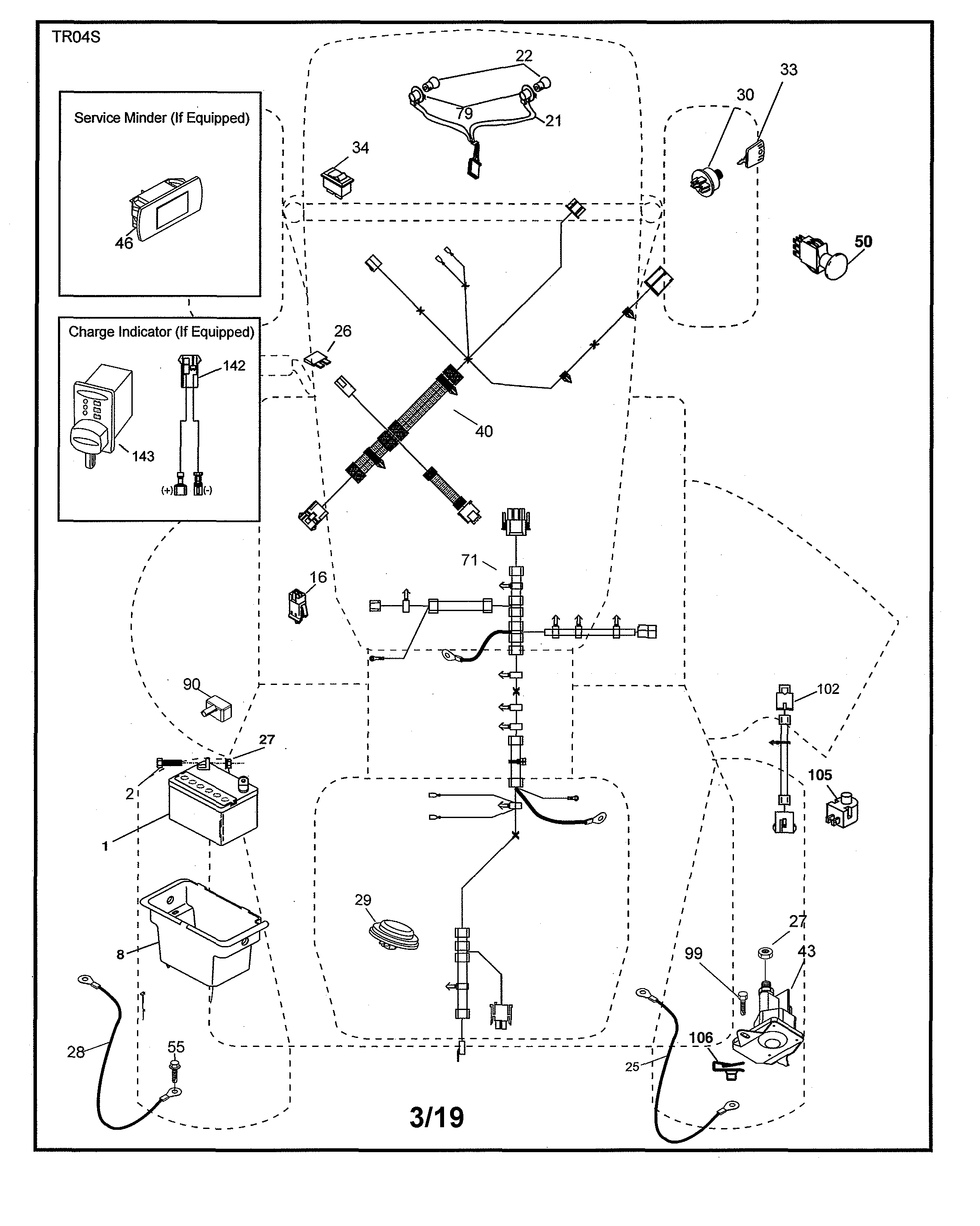 Husqvarna YTH24V54-96043025900 electrical diagram