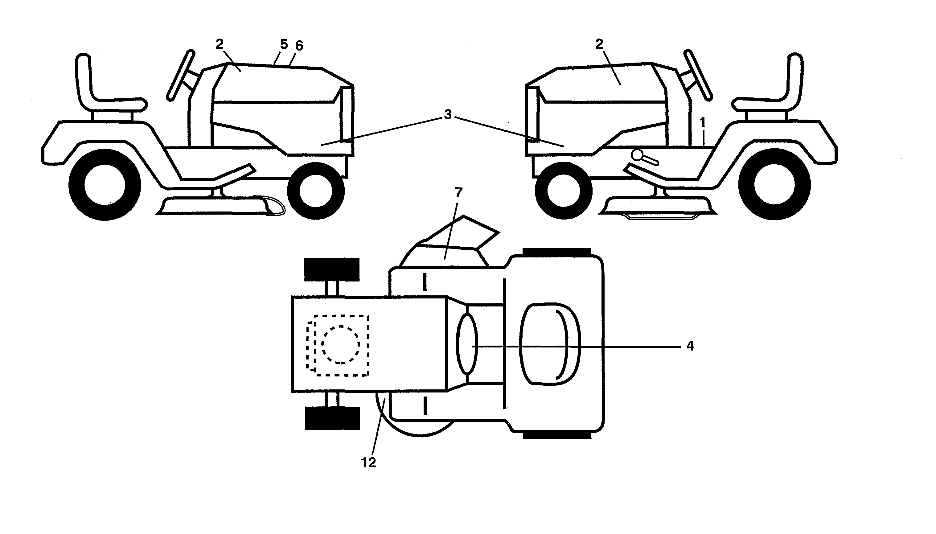 Husqvarna YTH20K46-96043027700 decals diagram