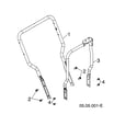 Husqvarna ST227P-96193009703 lower handle diagram