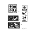 Husqvarna ST224-96193009604 decals diagram
