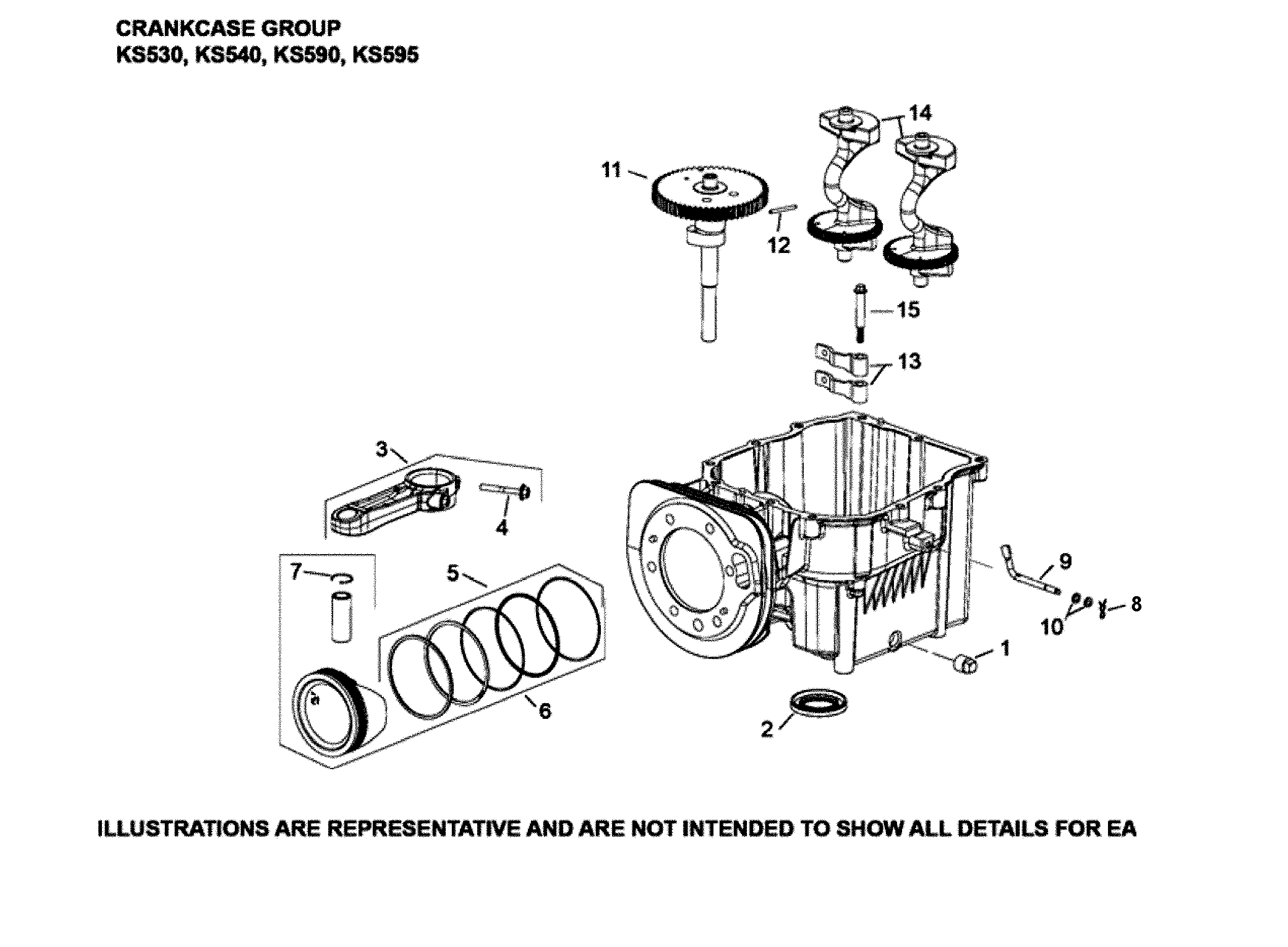 Husqvarna 96041039300 crankcase diagram