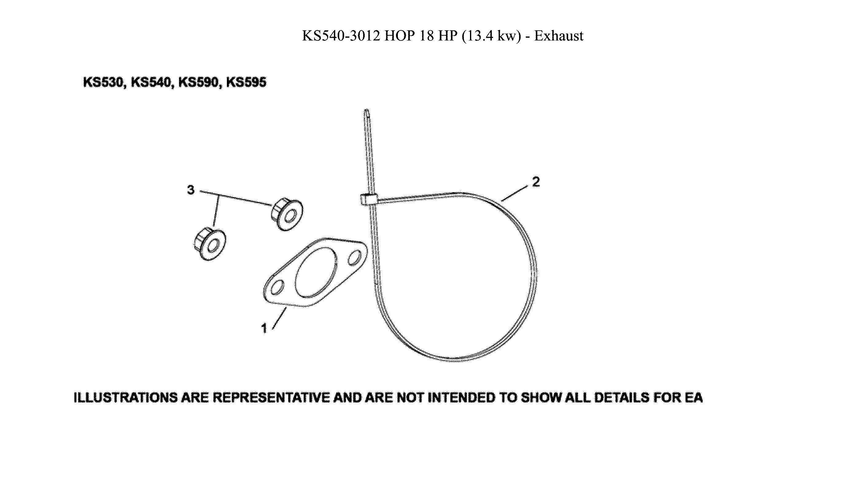 Husqvarna 96041039300 exhaust diagram