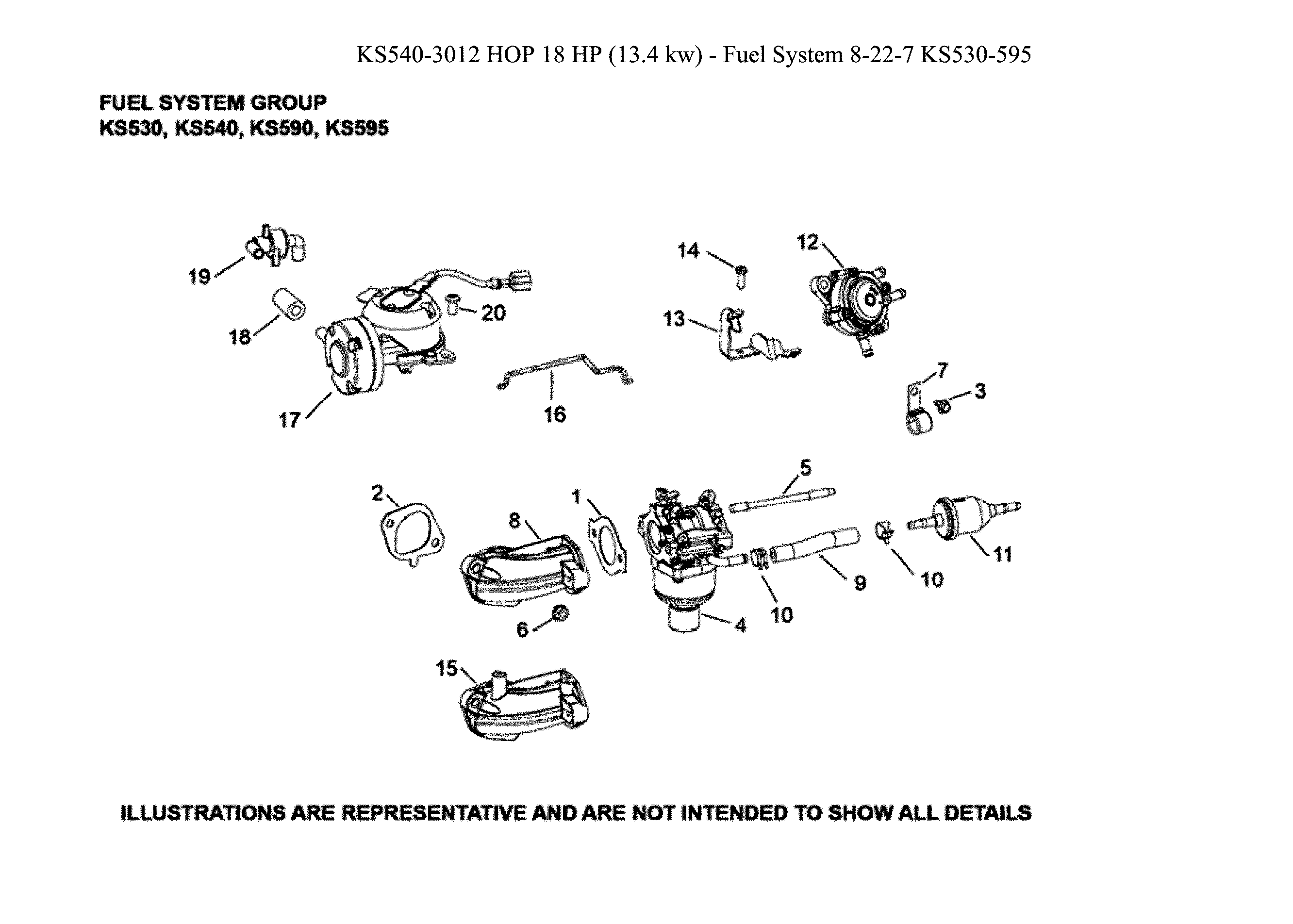 Husqvarna 96041039300 fuel system diagram