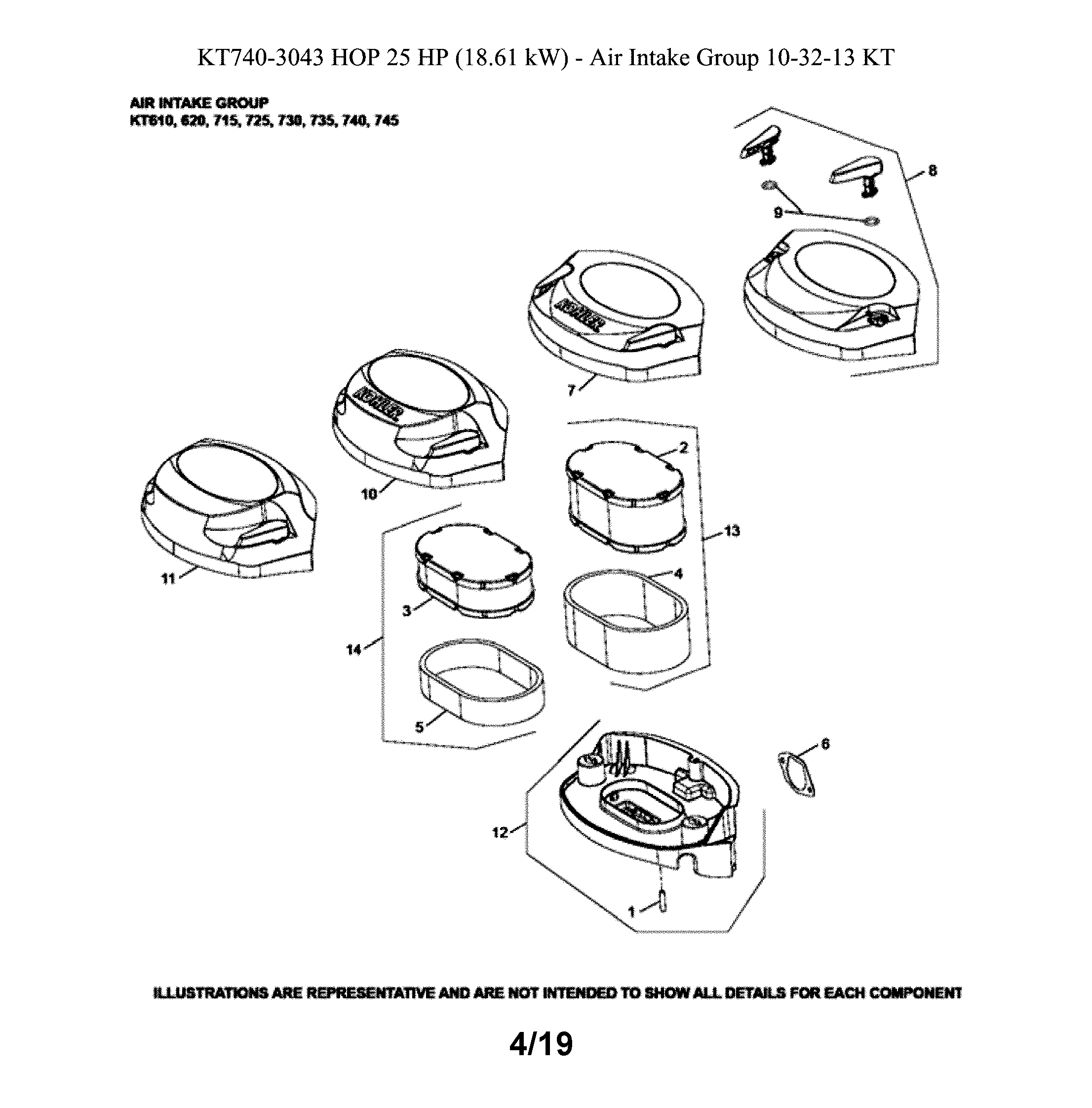 Husqvarna 96043028100 air intake diagram