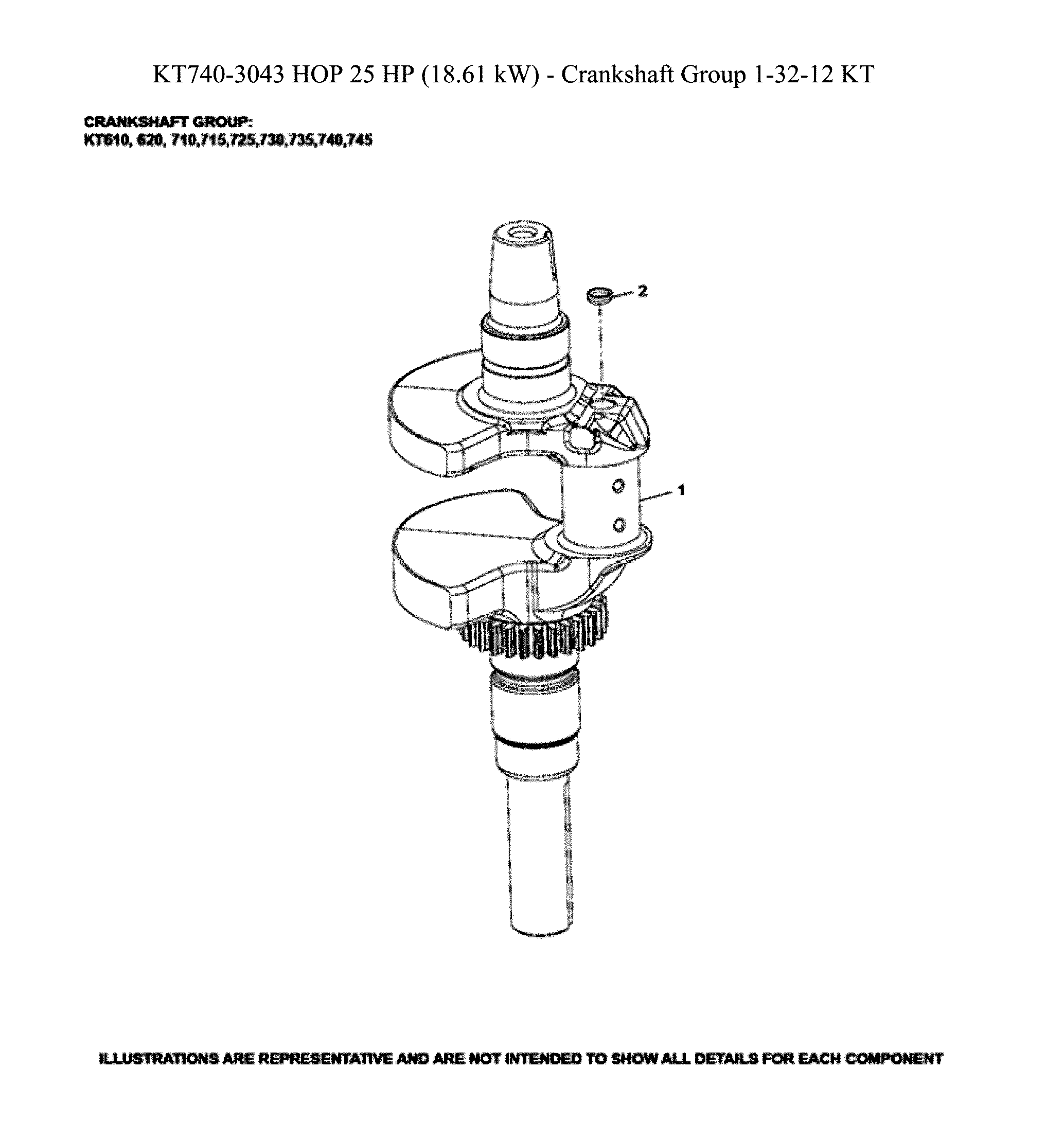 Husqvarna 96043028100 crankshaft diagram