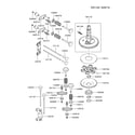 Husqvarna 96013000101 valve/camshaft diagram