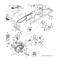 Husqvarna TS354X-96043029500 drive diagram