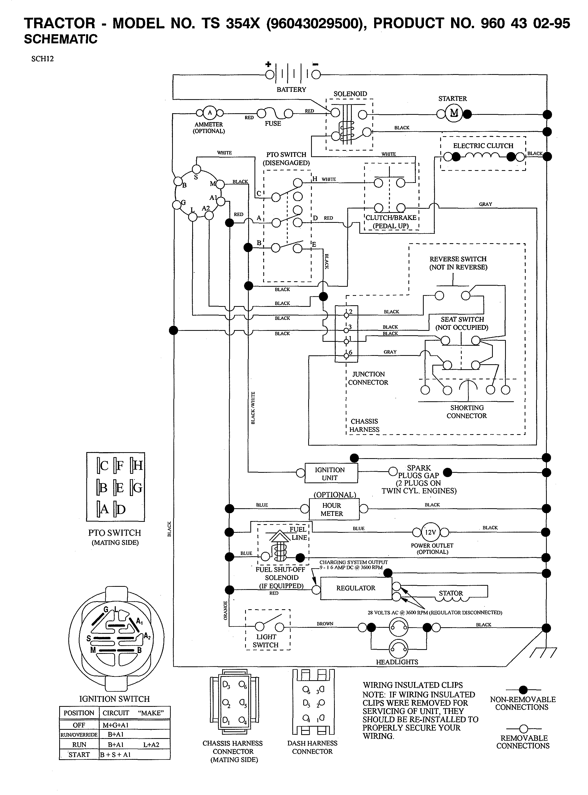Husqvarna TS354X-96043029500 schematic diagram diagram