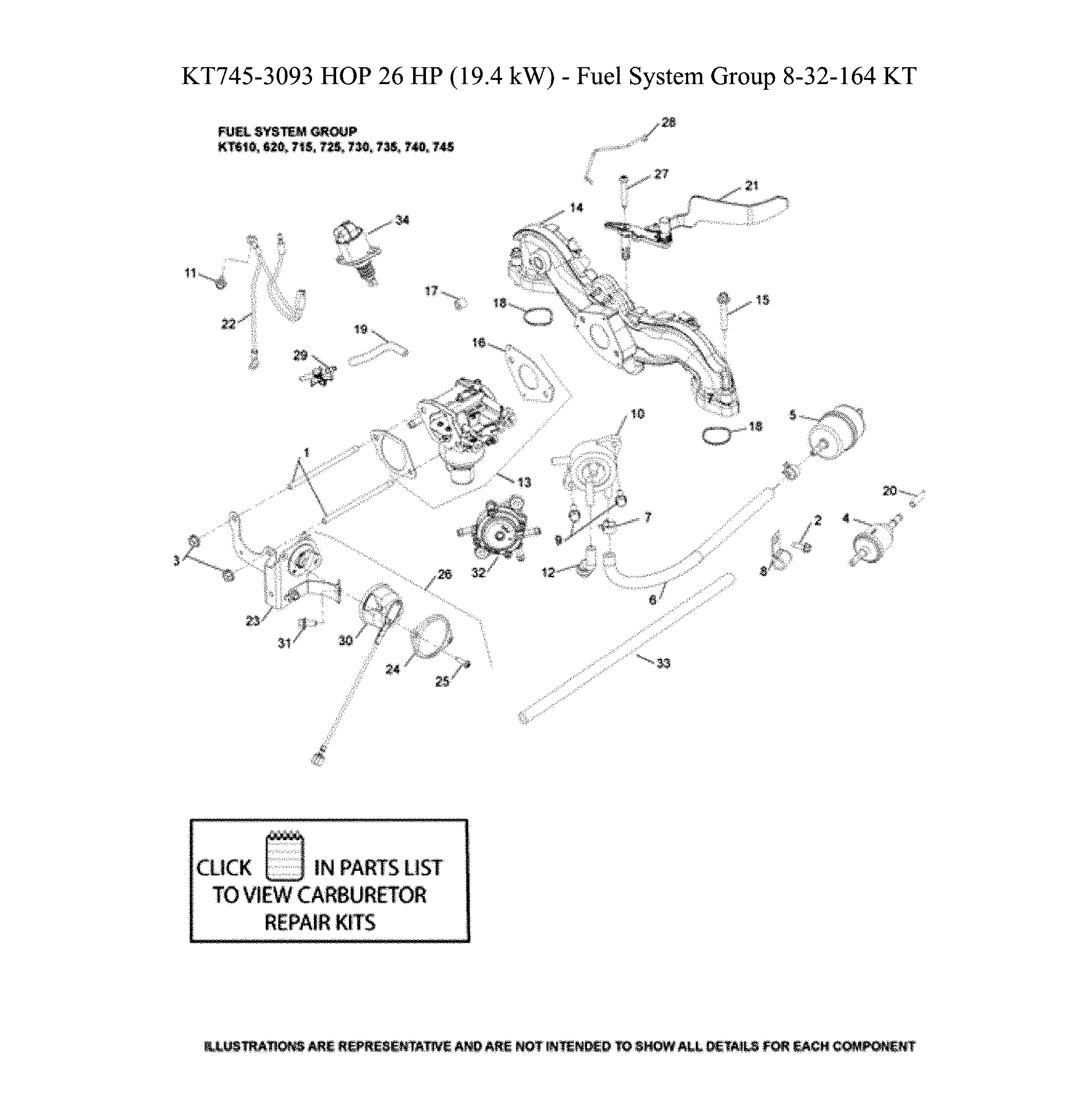 Husqvarna TS354X-96043029500 fuel system diagram