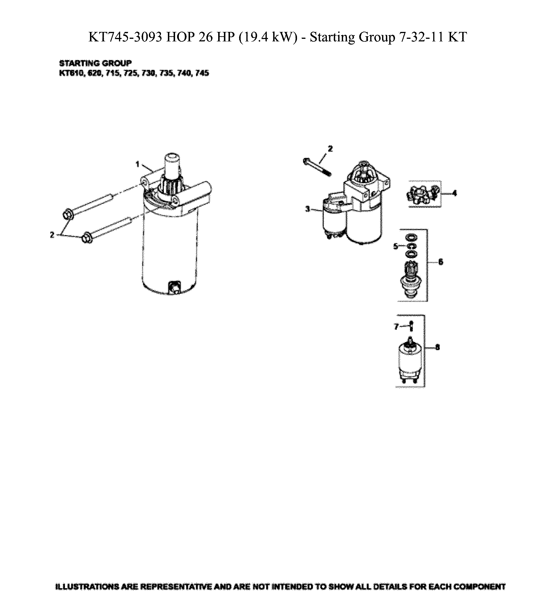 Husqvarna TS354X-96043029500 starter diagram