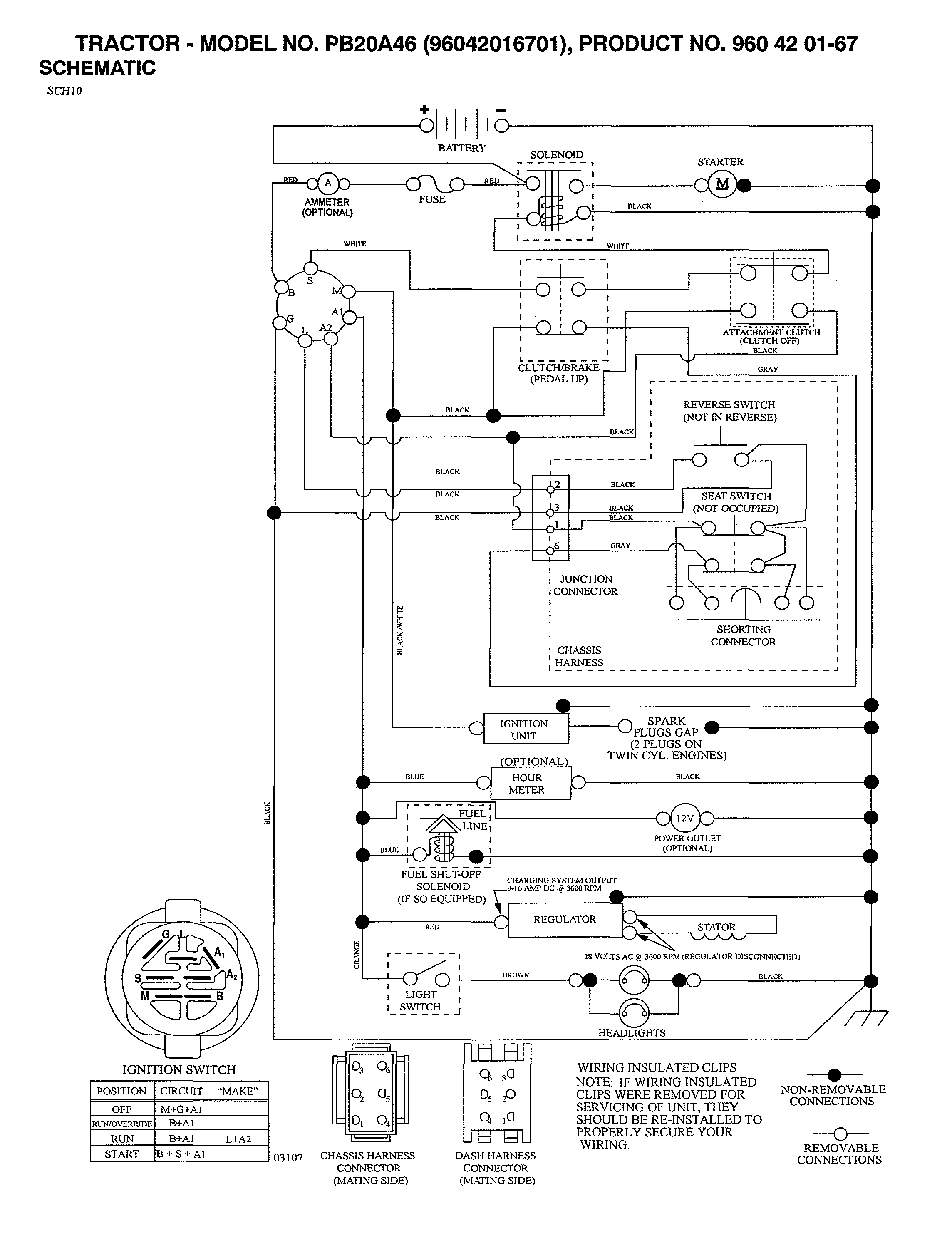 Poulan PB20A46-96042016701 schematic diagram diagram