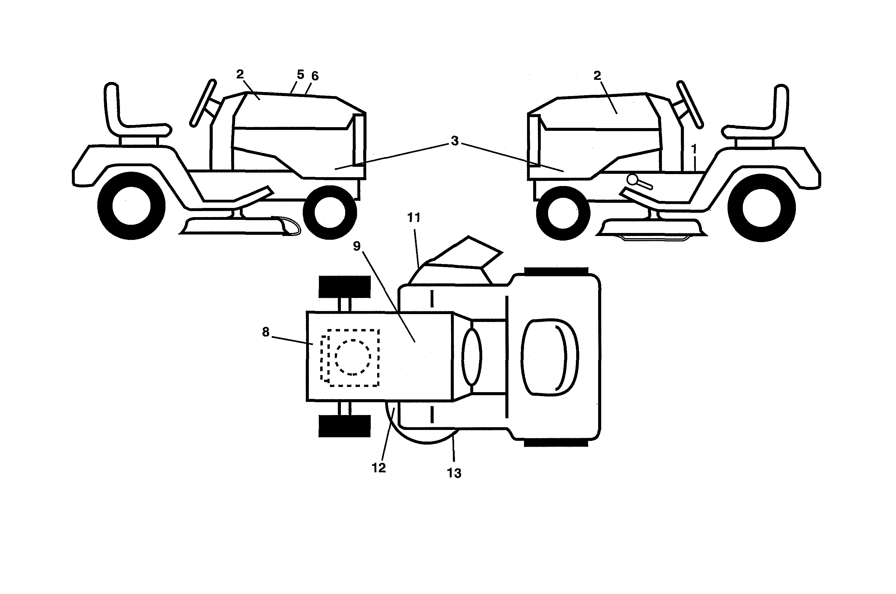 Husqvarna 917240443 decals diagram