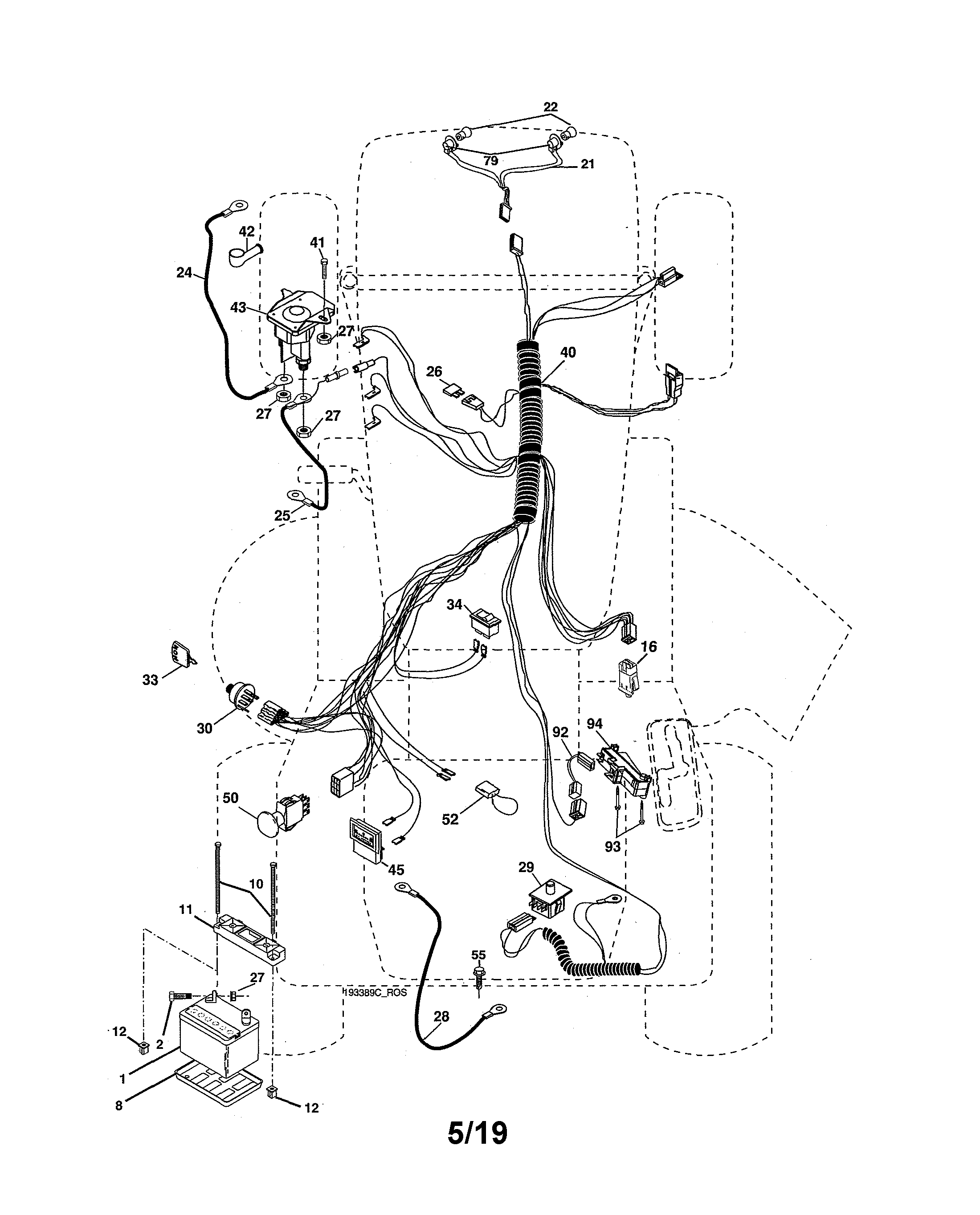 Craftsman 917275643 electrical diagram