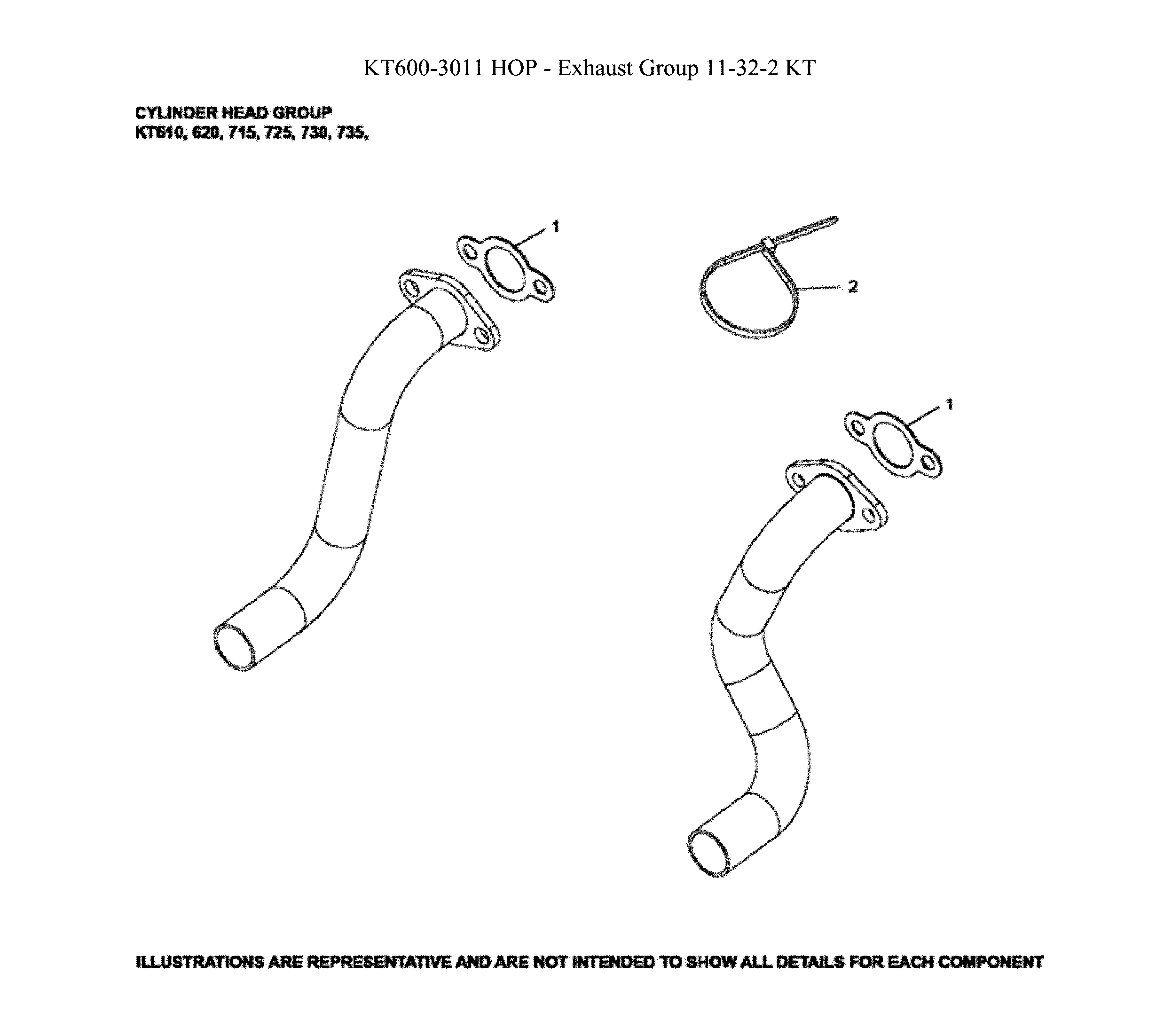 Husqvarna Z142-967924801-00 exhaust diagram