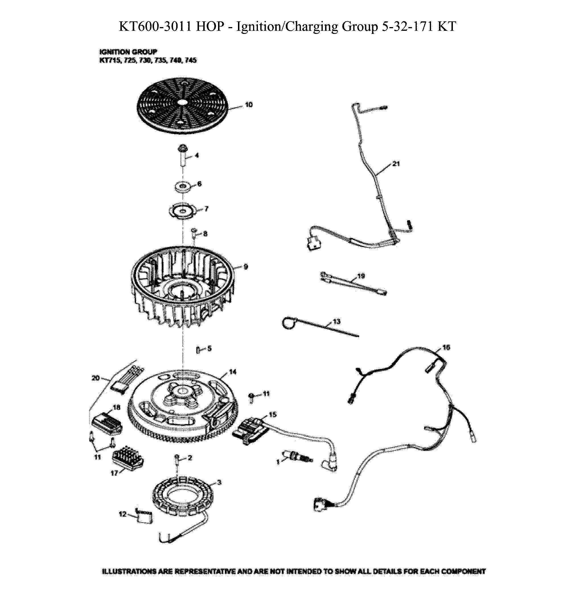 Husqvarna Z142-967924801-00 ignition diagram