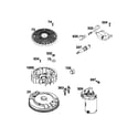 Briggs & Stratton 44N777-0002-G1 flywheel/ignition/starter diagram