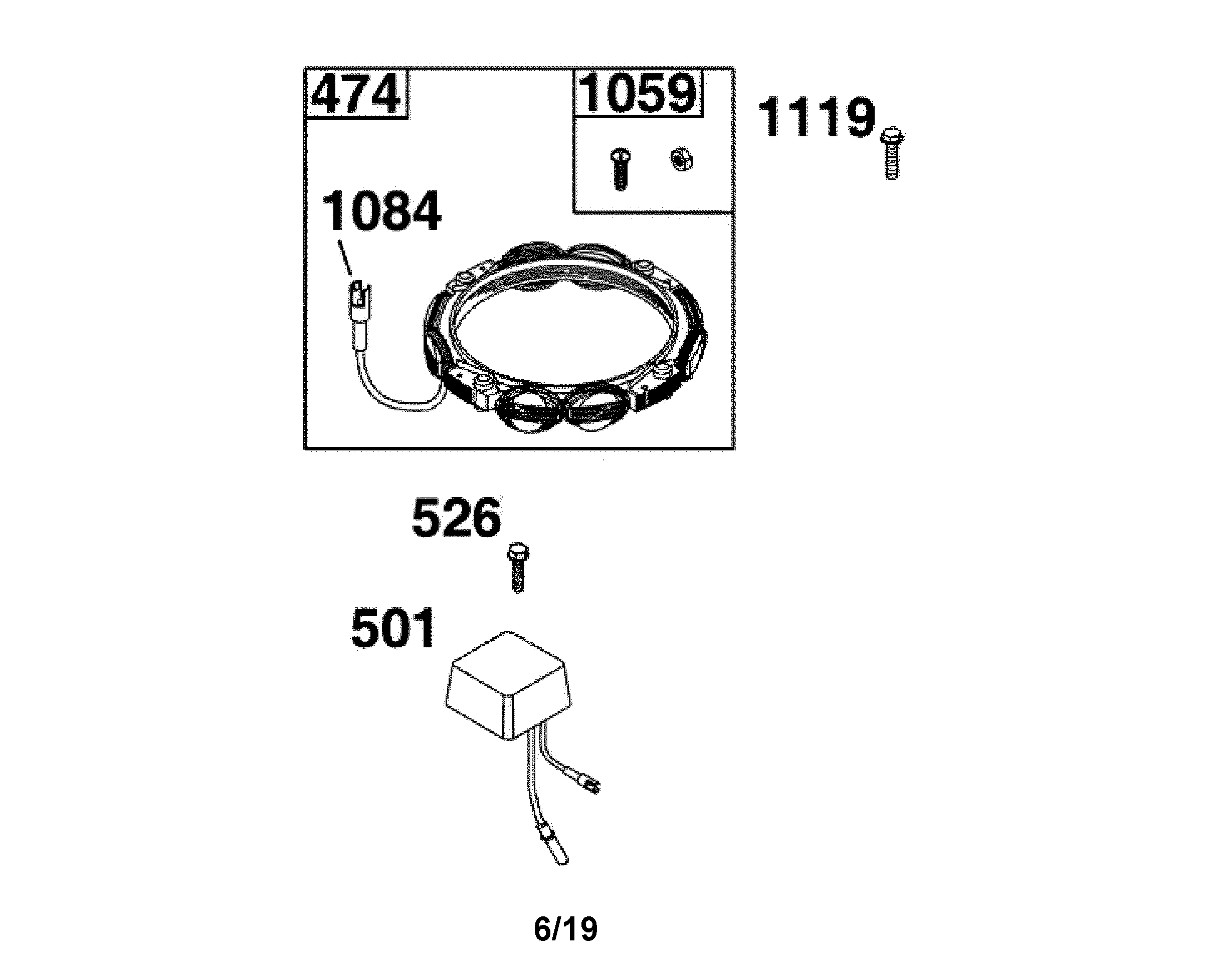 Craftsman 247273340 alternator diagram