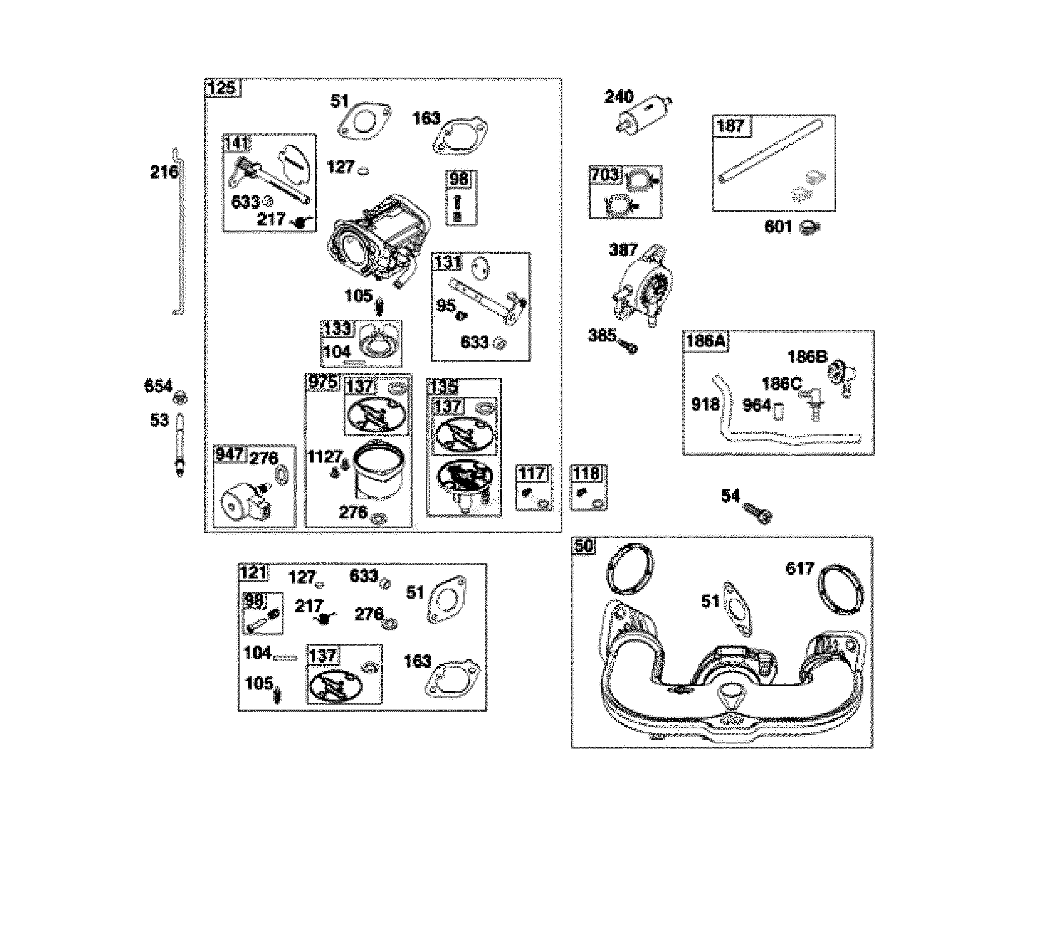 Craftsman 247273340 carburetor/intake manifold diagram