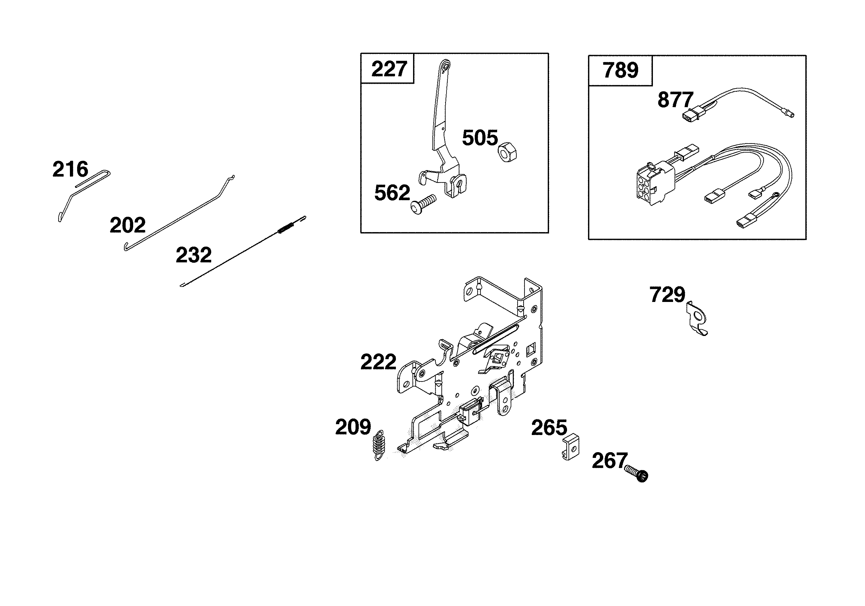 Craftsman CMXGRAM1130036 controls diagram