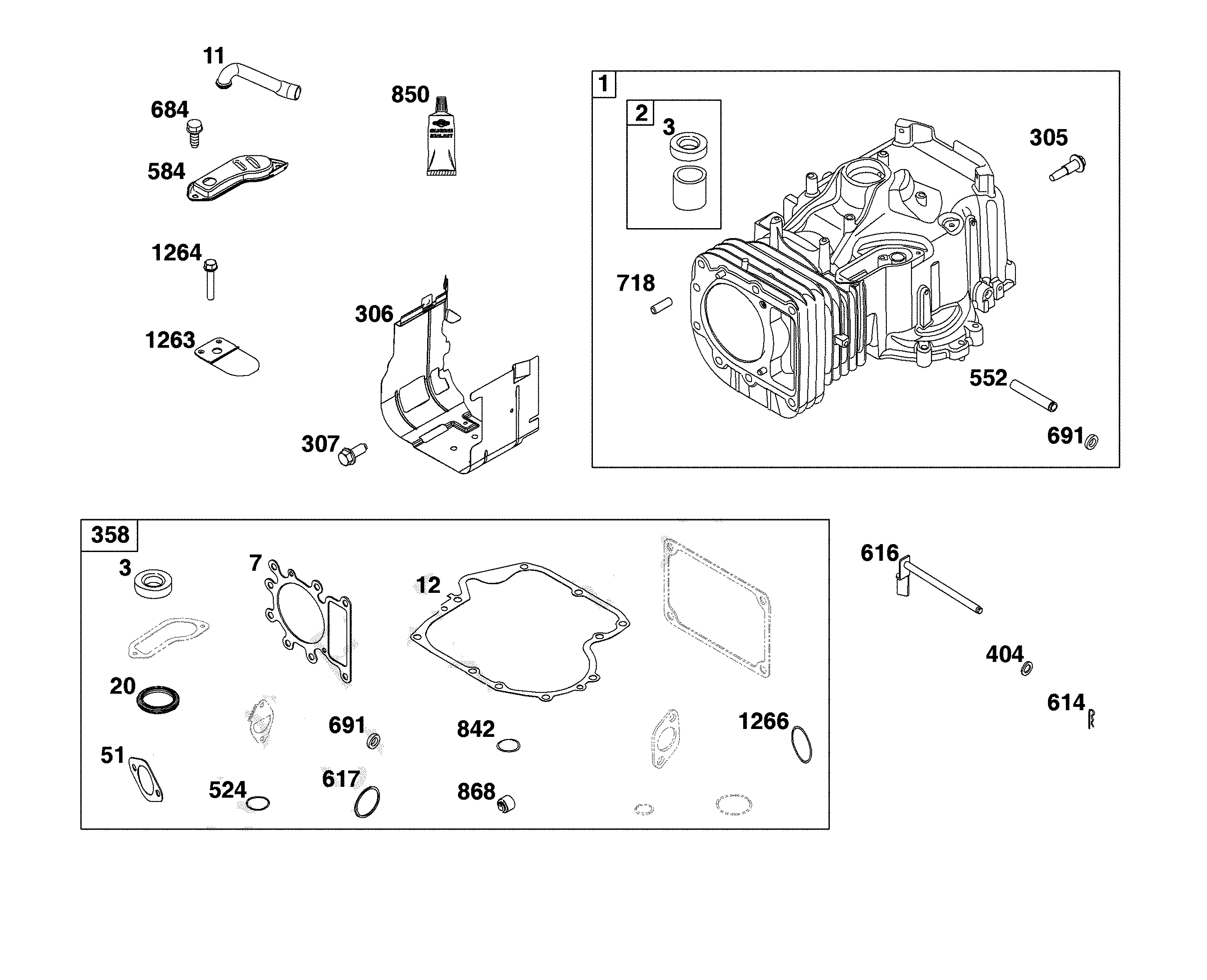 Craftsman CMXGRAM1130036 cylinder diagram