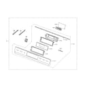 Samsung NX58R9421ST/AA-00 control box assembly diagram
