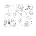 Briggs & Stratton 021021-00 main unit diagram