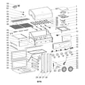Kenmore 14622124910 gas grill diagram