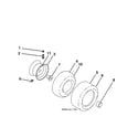 Jonsered YT46-96043019700 wheels & tires diagram